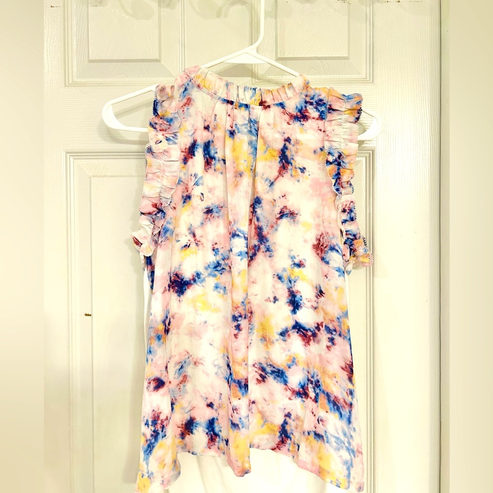 Cute Sleeveless Pastel Top